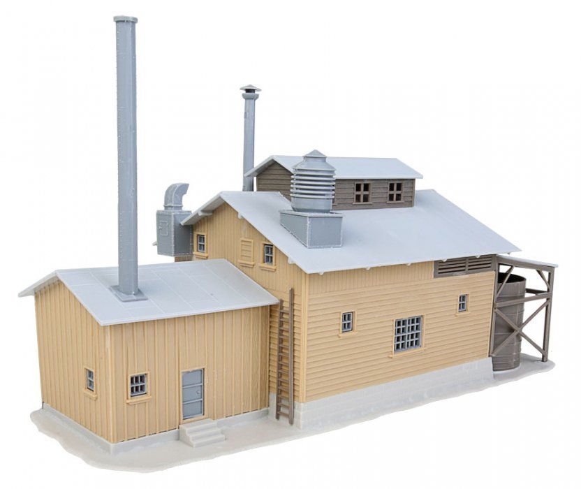 Factory -- Kit - 12 x 5-9/16 x 6-3/8′ 30.5 x 14.1 x 16.2cm, HO, WalthersTrainline 917