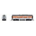 EMD F7B - Sound and DCC - Paragon4(TM) -- Western Pacific 916-C (silver, orange, black), N, Broadway Limited Imports 9254
