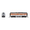 EMD F7B - Sound and DCC - Paragon4(TM) -- Western Pacific 916-C (silver, orange, black), N, Broadway Limited Imports 9254
