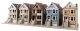 Victorian House 5-Kit Set -- One Each: Kavanaugh, Queen Ann, Steiner, Painted Lady, Gingerbread, HO, WalthersTrainline B950