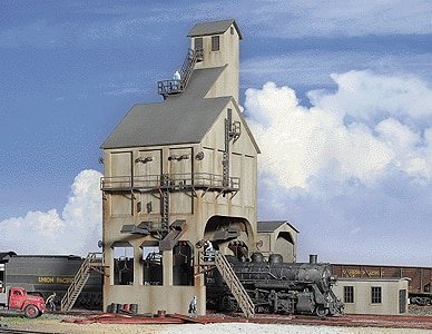 Modern Coaling Tower -- Kit, HO, Walthers Cornerstone 2903