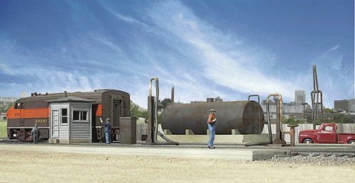 Diesel Fueling Facility -- Kit, HO, Walthers Cornerstone 2908