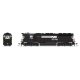 EMD SD45 High-Nose - Standard DC - Stealth -- Norfolk Southern 1766 (black, white), HO, Broadway Limited Imports 9005