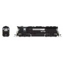EMD SD45 High-Nose - Standard DC - Stealth -- Norfolk Southern 1766 (black, white), HO, Broadway Limited Imports 9005