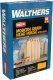 Modern Grain Head House w/Silos -- Kit - 9-1/2 x 5 x 11′ 24.1 x 12.7 x 27.9cm, HO, Walthers Cornerstone 2942