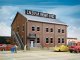 Brick Freight Office -- Kit - 8-13/16 x 9 x 6-1/8′ 22.4 x 22.9 15.6cm, HO, Walthers Cornerstone 2953