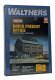 Brick Freight Office -- Kit - 8-13/16 x 9 x 6-1/8′ 22.4 x 22.9 15.6cm, HO, Walthers Cornerstone 2953