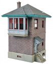 Pennsylvania Railroad Block & Interlocking Station -- Kit - 2-7/16 x 3-1/8 x 4-7/8′ 6.1 x 7, HO, Walthers Cornerstone 2982