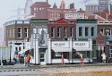 White Tower Restaurant -- Kit - 4-5/8 x 3 x 2-7/8′ 11.8 x 7.6 x 7.3cm, HO, Walthers Cornerstone 3030