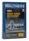 White Tower Restaurant -- Kit - 4-5/8 x 3 x 2-7/8′ 11.8 x 7.6 x 7.3cm, HO, Walthers Cornerstone 3030