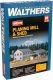 Planing Mill and Shed -- Kit - Mill: 6 x 8` 15.2 x 20.3cm Shed: 6 x 9` 15.2 x 22.9cm, HO, Walthers Cornerstone 3059