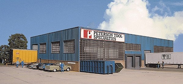 Peterson Tool Specialties -- Kit - 19-1/8 x 11-7/8 x 3-7/8′ 47.8 x 29.7 x 9.7cm, HO, Walthers Cornerstone 3091