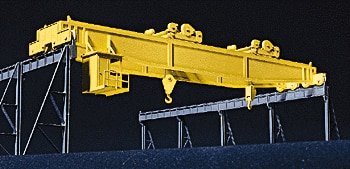 Heavy-Duty Overhead Crane -- Kit - 11 x 2-3/8 x 2-5/16′ 27.5 x 5.9 x 5.7cm, HO, Walthers Cornerstone 3150