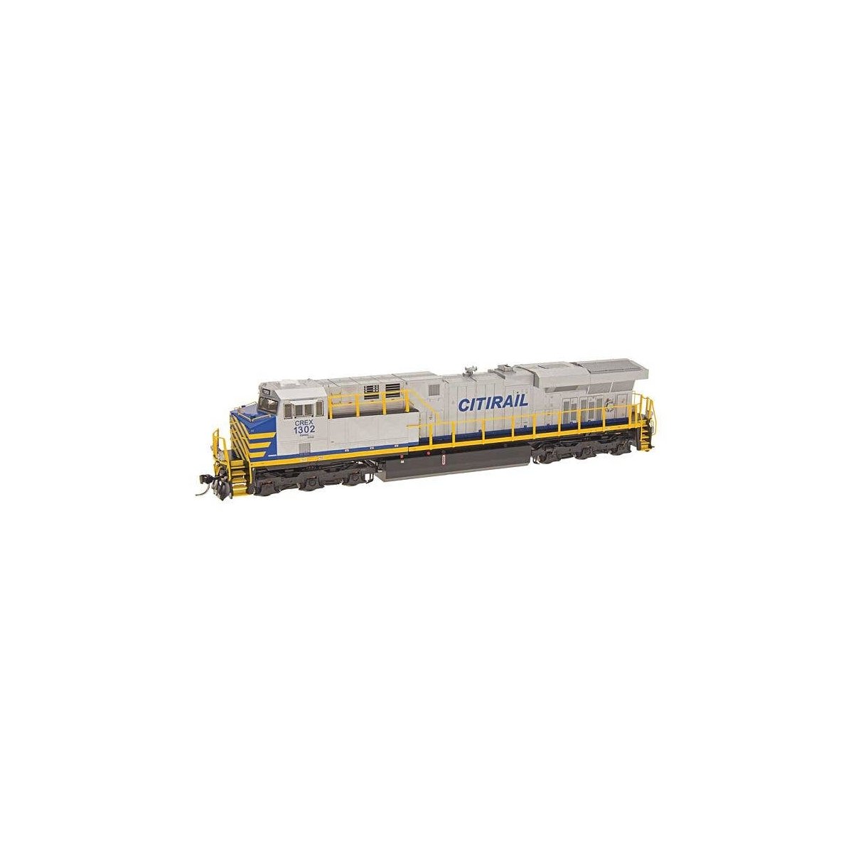 GE ES44AC w/DCC -- Citirail (gray, blue, yellow), HO, Intermountain Railway Company 49745