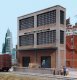 Armstrong Electric Motors Background Building -- Kit, HO, Walthers Cornerstone 3172