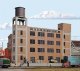 River City Textiles Background Building -- Kit - 12-7/8 x 2-3/8 x 11-1/8′ 32.1 x 5.9 x 27.8, HO, Walthers Cornerstone 3178