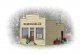 Jim`s Repair Shop -- Kit - 2-3/4 x 1-3/4 x 1-3/4` 6.8 x 4.3 x 4.3cm, N, Walthers Cornerstone 3229