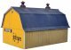 Antiques Barn -- Kit - 7 x 4-1/2 x 4-9/16′ 18 x 11.5 x 11.5cm, HO, Walthers Cornerstone 3339