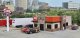 DQ Grill & Chill(R) -- Kit - 7-1/4 x 5-3/8 x 2-3/4′ 18.4 x 13.6 x 6.9cm, HO, Walthers Cornerstone 3485