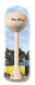 Modern Water Tower -- Kit - 9-1/2` 23.7 Tall x 3-1/8` 7.8cm Diameter, HO, Walthers Cornerstone 3528