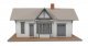 Golden Valley Depot -- Kit - 6-1/2 x 3-3/8 x 4′ 16.2 x 8.4 x 10cm, HO, Walthers Cornerstone 3532