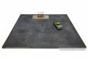 Gas Station Asphalt Parking Lot -- Kit - Set of 2 sections Each: 10-7/16 x 5-1/4′ 26.6 x 13, HO, Walthers Cornerstone 3544