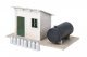 Municipal Water Tower -- Kit - 3-5/16 x 3-5/16 x 11-1/8′ 8.4 x 8.4 x 28.2cm, HO, Walthers Cornerstone 3550