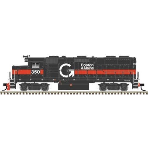 EMD GP39-2 Phase I - LokSound and DCC - Master(R) Gold -- Guilford B&M 350 (gray, orange, white), N, Atlas Model Railroad Co. 40