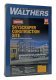 Skyscraper Construction Site -- Kit - 8-5/8 x 10-9/16 x 5-3/4′ 21.9 x 26.8 x 14.6cm, HO, Walthers Cornerstone 3761