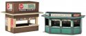 Newsstands -- Kit pkg(2), HO, Walthers Cornerstone 3773