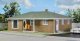 Ranch Tract House -- Kit - 5-1/2 x 4-1/8 x 2-1/4′ 13.9 x 10.4 x 5.7cm, HO, Walthers Cornerstone 3777