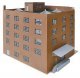 Williams Industrial Electric Motors -- Kit 10-1/2 x 7-7/8 x 9-3/4′ 26.6 x 20 x 24.7cm, HO, Walthers Cornerstone 3788