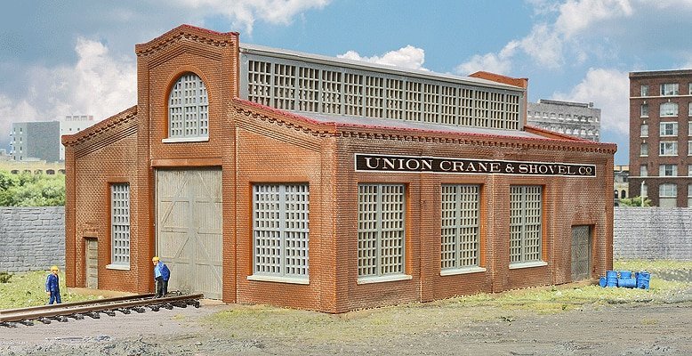 Union Crane and Shovel -- Kit - 5-5/8 x 4-1/4 x 3′ 14 x 10.6 x 7.5cm, N, Walthers Cornerstone 3826