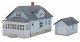 American Bungalow -- Kit - 3-7/16 x 2 x 2′ 8.7 x 5.1 x 5.1cm, N, Walthers Cornerstone 3889