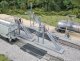 Modern Loading Racks pkg(4) -- Kit - Each 3-1/8 x 1-11/16 x 4′ 7.9 x 4.2 x 10.1cm, HO, Walthers Cornerstone 4037