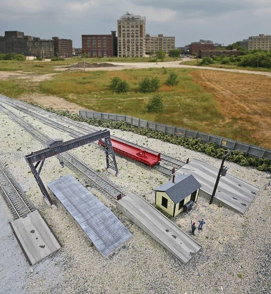 Piggyback Ramps -- Kit, HO, Walthers Cornerstone 4048
