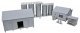 Trackside Oil Dealer with Storage Tanks -- Kit, HO, Walthers Cornerstone 4059