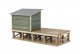Milk Platform -- Kit - 3-7/16 x 1-1/2 x 1-7/8′ 8.73 x 3.81 x 4.76cm, HO, Walthers Cornerstone 4062