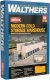 Modern Cold Storage Warehouse -- Kit - Main building: 20-1/2 x 9-1/8 x 5-1/4′ 52 x 23.1 x 1, HO, Walthers Cornerstone 4069