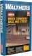 Brick Craneway Base and Street 3-Pack -- Kit - Each Section: 12-5/8 x 5-1/2′ 32 x 13.9cm, HO, Walthers Cornerstone 4097