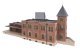 Vintage Brick Warehouse -- Kit, HO, Walthers Cornerstone 4104