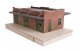 Vintage Brick Warehouse -- Kit, HO, Walthers Cornerstone 4104