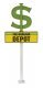 The Bargain Depot -- Kit - 8-9/16 x 9-15/16 x 2-7/8′ 22 x 25.2 x 7.3cm, HO, Walthers Cornerstone 4113
