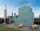 Lakefront Energy Power Plant with Dust Collector -- Kit - 28-1/2 x 7-13/16 x 17-7/8 72.3 x , HO, Walthers Cornerstone 4172