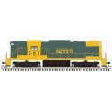 Alco RS11 - LokSound & DCC - Classic Gold -- Ferrocarril del Pacifico 501 (yellow, green), N, Atlas Model Railroad Co. 40005889