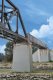 Single-Track Railroad Bridge Concrete Piers pkg(2) -- Kit - 5-1/8 x 1-1/8 x 3-3/4′ 13 x 2.8, HO, Walthers Cornerstone 4550