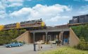 Urban Steel Overpass -- Kit, HO, Walthers Cornerstone 4561