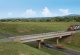 Modern Long-Span Concrete Railroad Bridge -- Kit - 20-7/8 x 2-7/8′ 53 x 7.3cm, HO, Walthers Cornerstone 4592