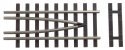 Code 83 Nickel Silver Bridge Track End Set -- Includes 2 End Track Pieces, 2 Spacer Ties, HO, WalthersTrack 83005