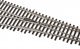 Code 83 Nickel Silver DCC Friendly Number 5 Turnout -- Left Hand, HO, WalthersTrack 83015